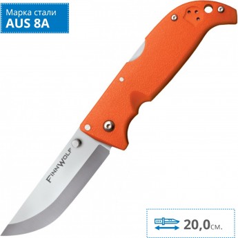 Нож COLD STEEL FINN WOLF BLAZE ORANGE 20NPJ